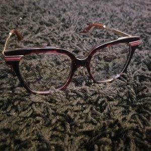 Gucci Square-frame acetate eye glasses